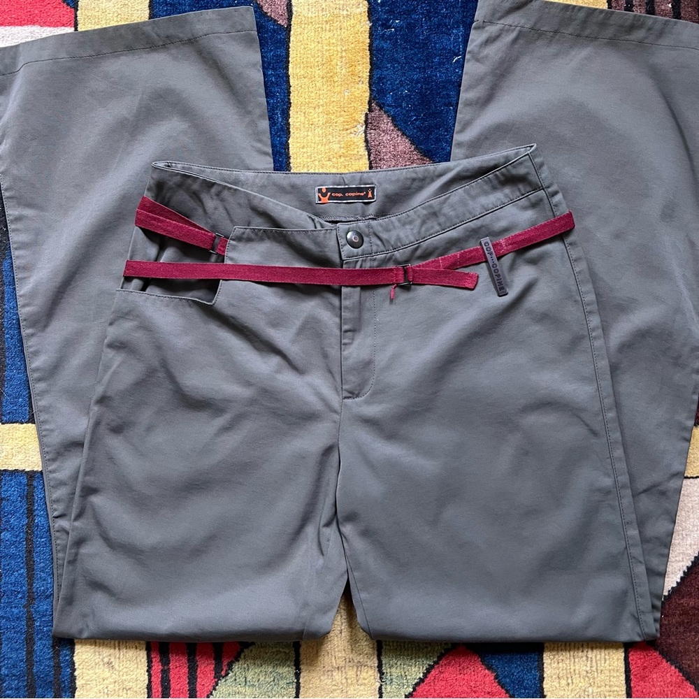 Vintage Y2K Cop Copine Nylon Flare Pants Size 4
